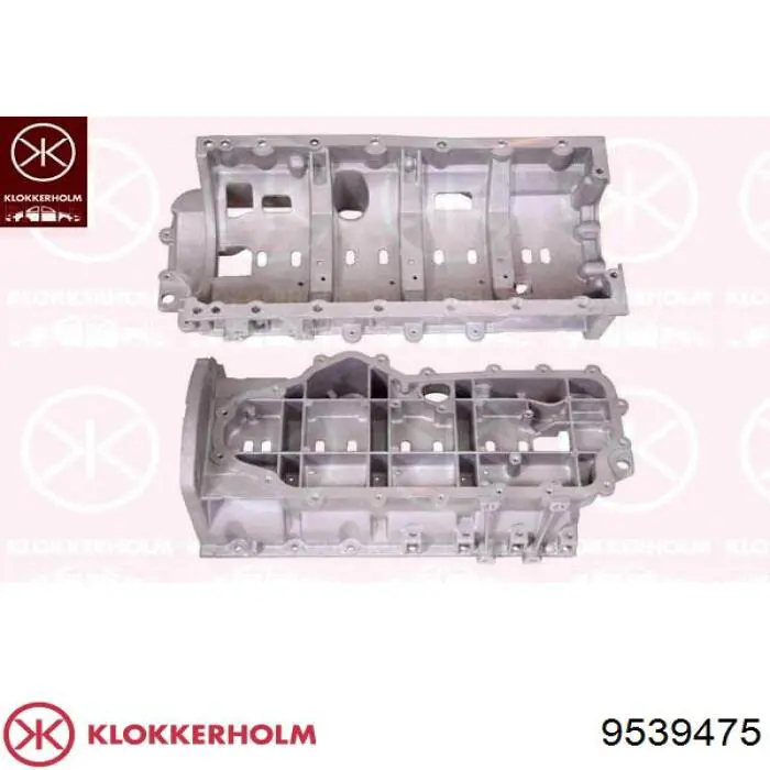 Піддон масляний картера двигуна 9539475 Klokkerholm