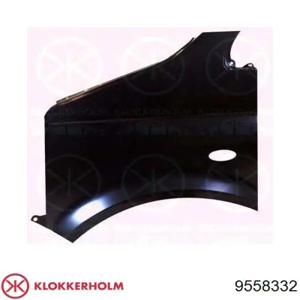 9566025 Polcar Стійка кузова передня, права