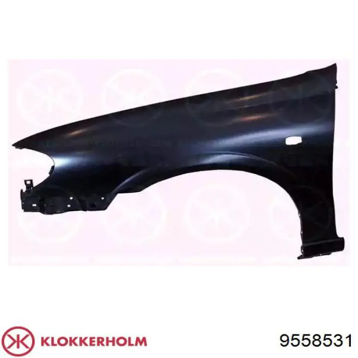 Крило заднє Klokkerholm 9558531 ціна, від 43.55 USD