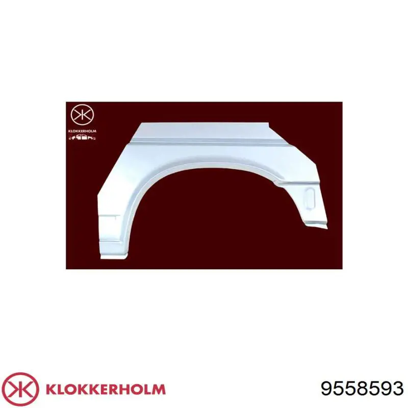 Купити 9558593 Klokkerholm Арка крила заднього лівого