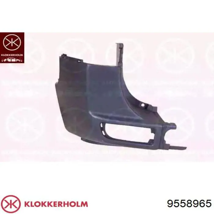 Кут бампера заднього лівий Klokkerholm 9558965 ціна, від 21.09 USD