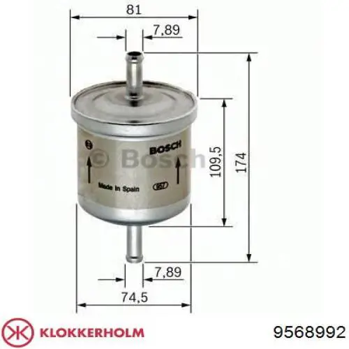 Облицювання радіатора Klokkerholm 9568992 ціна, від 60.54 USD