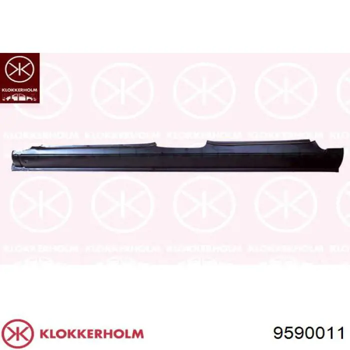 Купити 9590011 Klokkerholm Поріг зовнішній лівий
