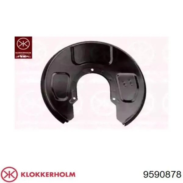 Купити 9590878 Klokkerholm Захист гальмівного диска заднього, правого
