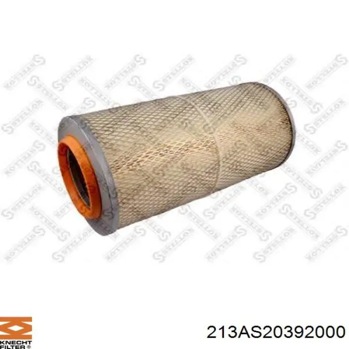 Купити 213AS20392000 Mahle Original Півкільце підпірне (розбігу) колінвала, STD, комплект