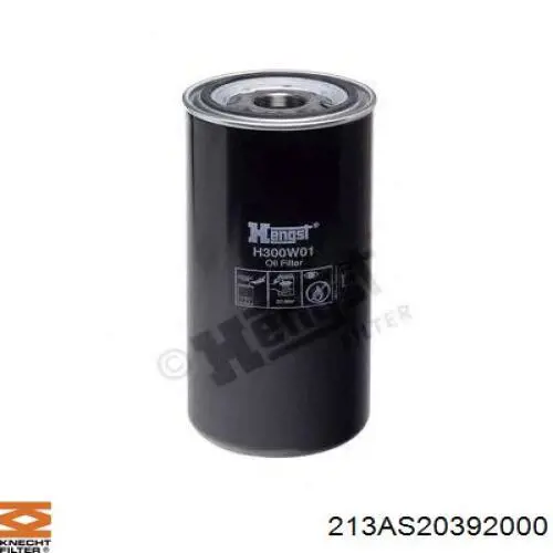 213AS20392000 Mahle Original Півмісяць півкільце завзяте розбігу коленвала