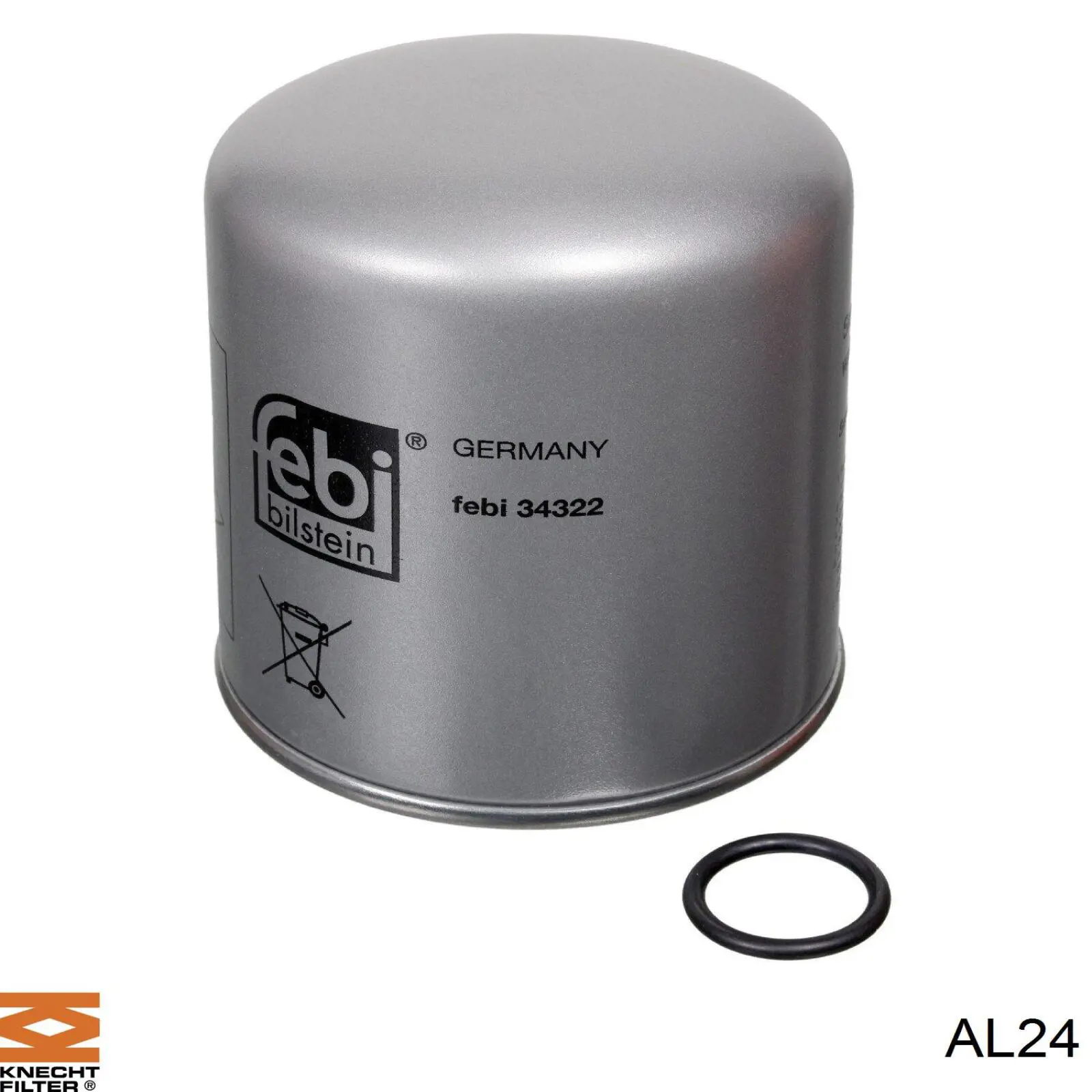 AL24 Knecht-Mahle фільтр осушувача повітря (вологомастиловідділювача (TRUCK))