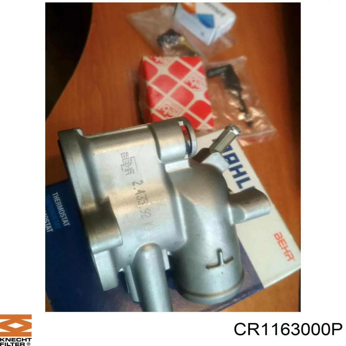 Радіатор охолодження двигуна CR1163000P Knecht-Mahle