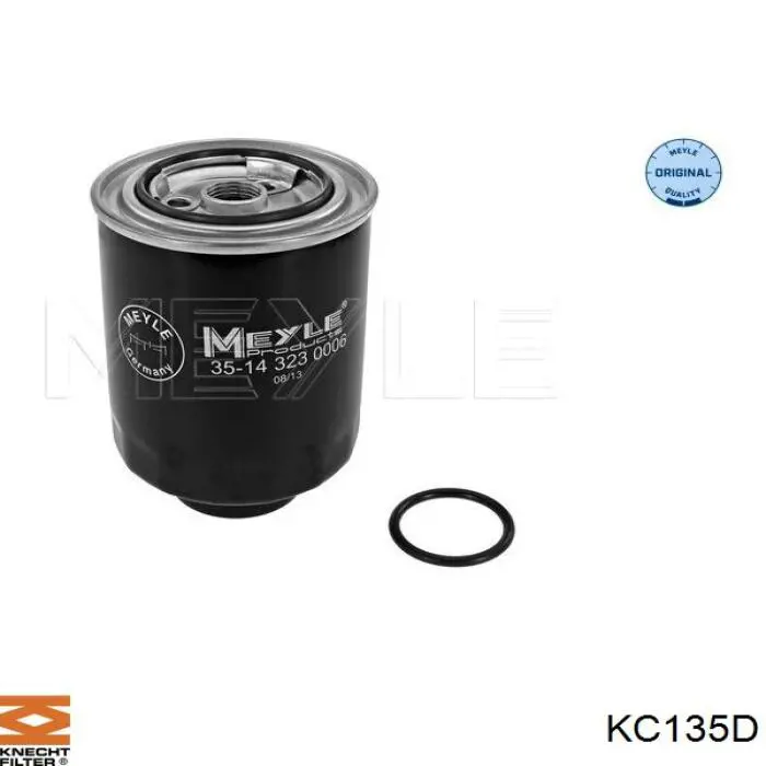 KC135D Knecht-Mahle фільтр паливний