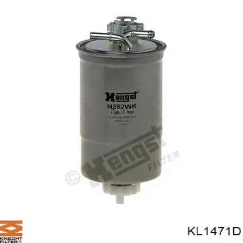 KL1471D Knecht-Mahle фільтр паливний