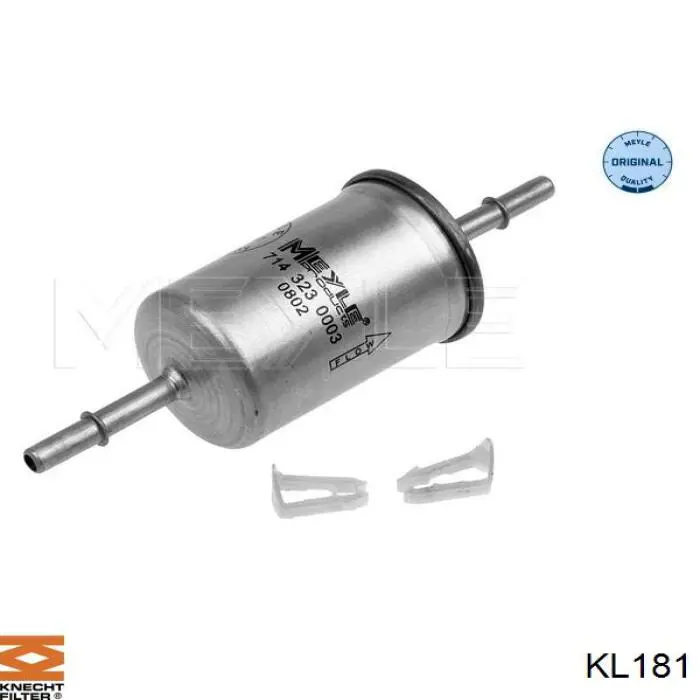 Фільтр паливний KL181 Knecht-Mahle