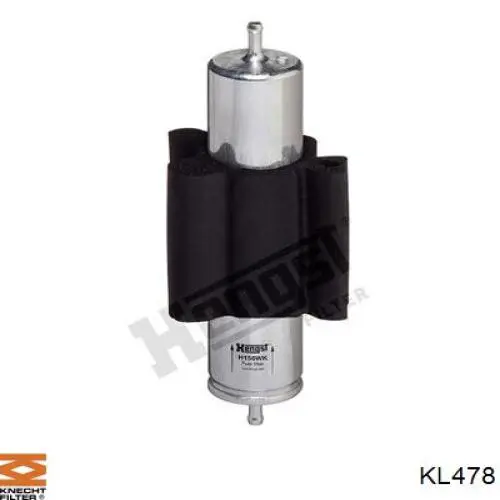 KL478 Knecht-Mahle фільтр паливний