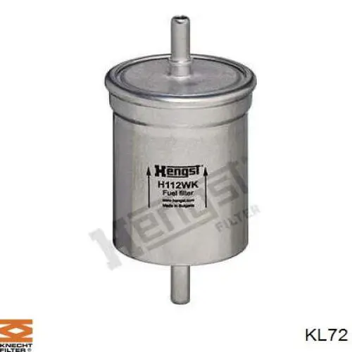 KL72 Knecht-Mahle фільтр паливний
