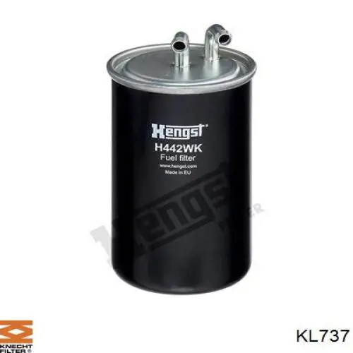 KL737 Knecht-Mahle фільтр паливний