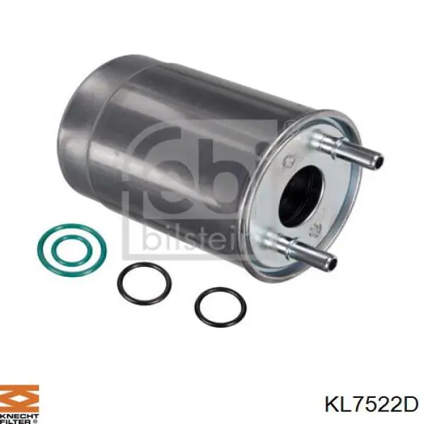 KL7522D Knecht-Mahle фільтр паливний