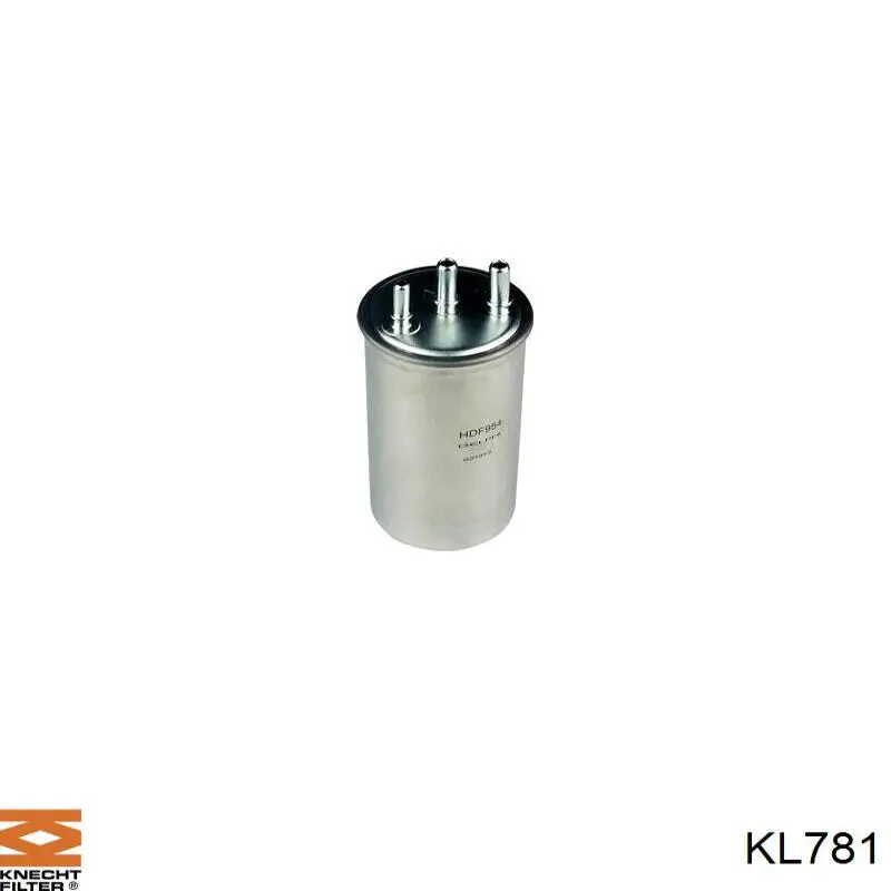 KL781 Knecht-Mahle фільтр паливний