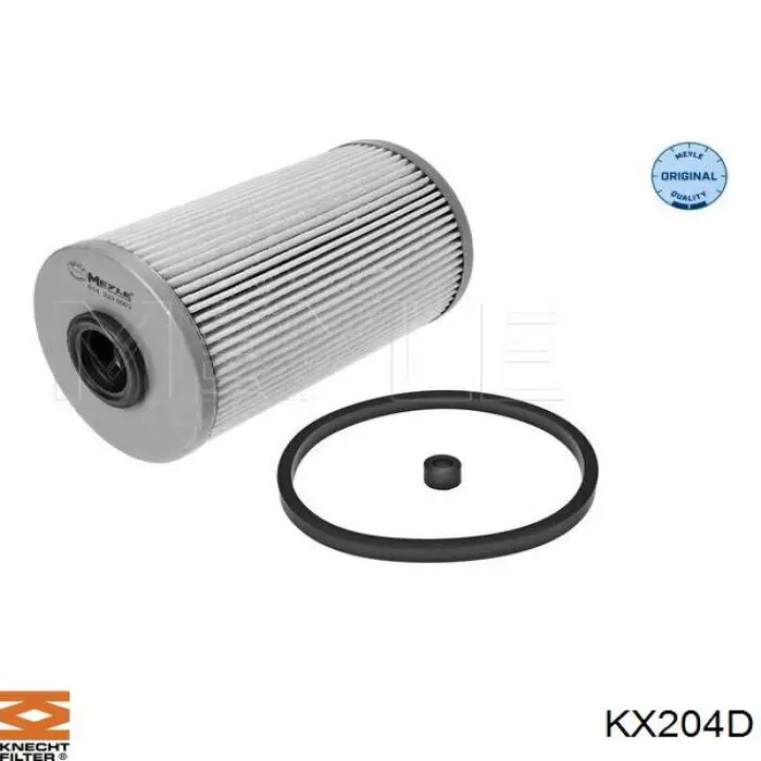 KX204D Knecht-Mahle фільтр паливний