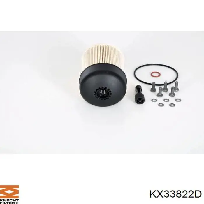 KX33822D Knecht-Mahle фільтр паливний