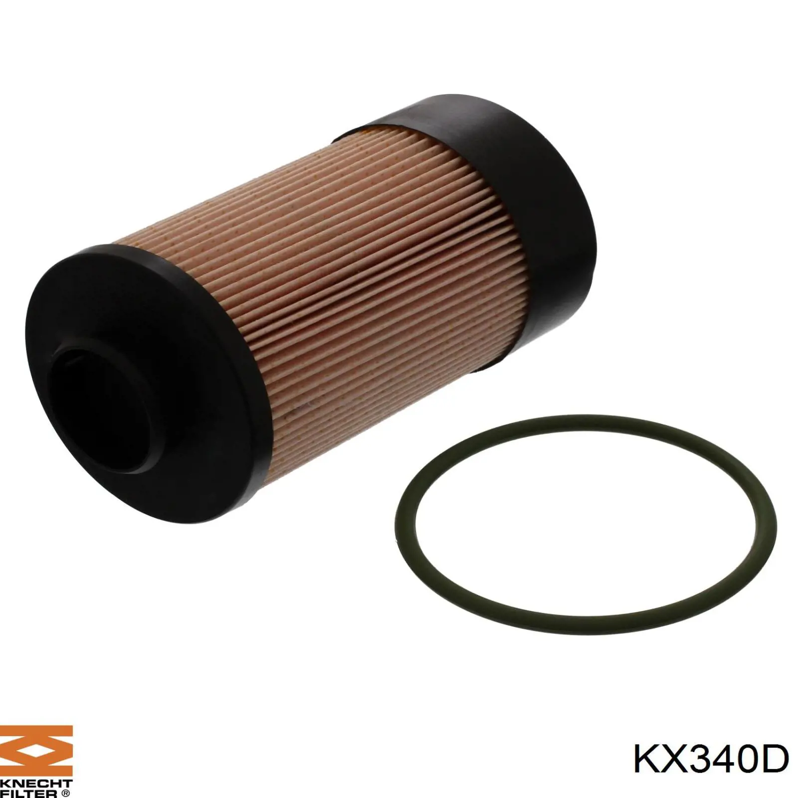 KX340D Knecht-Mahle фільтр паливний
