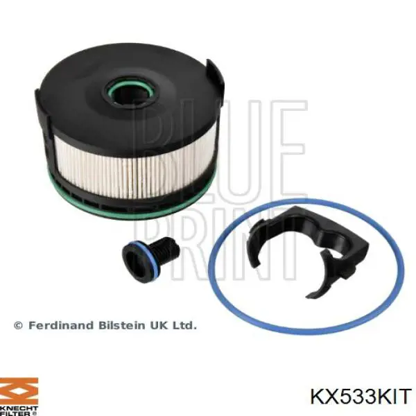 Фільтр паливний KX533KIT Knecht-Mahle