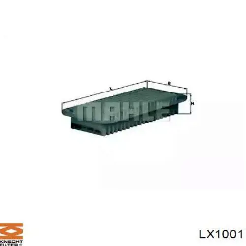 LX1001 Knecht-Mahle фільтр повітряний