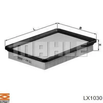 Фільтр повітряний LX1030 Knecht-Mahle