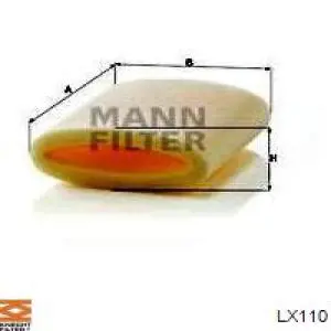 LX110 Knecht-Mahle фільтр повітряний