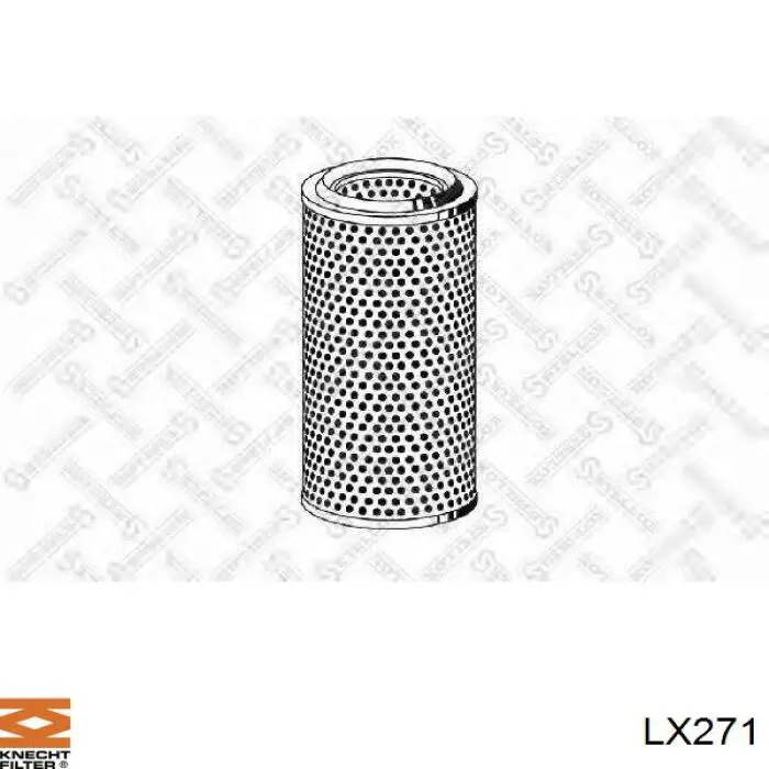 LX271 Knecht-Mahle Воздушный фильтр (Первичный)