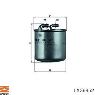 Повітряний фільтр SX39852 Shafer
