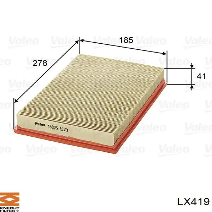 Елемент повітряного фільтра Mann-Filter C28107 ціна, від 4.65 USD