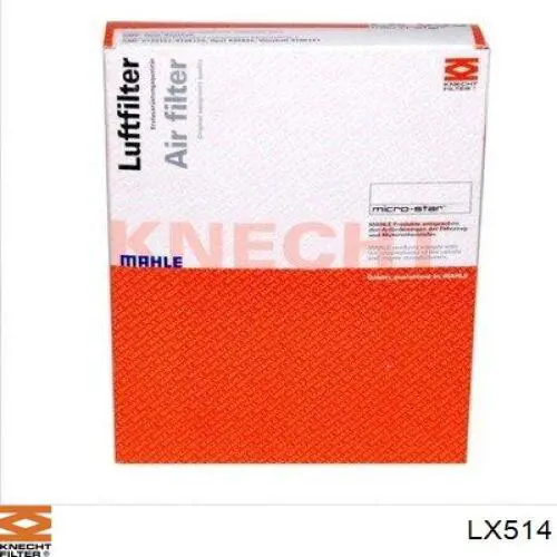 LX514 Knecht-Mahle фільтр повітряний