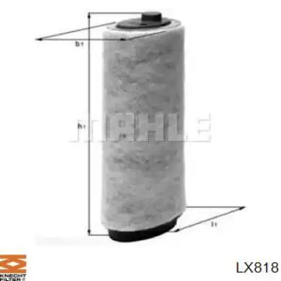 LX818 Knecht-Mahle фільтр повітряний
