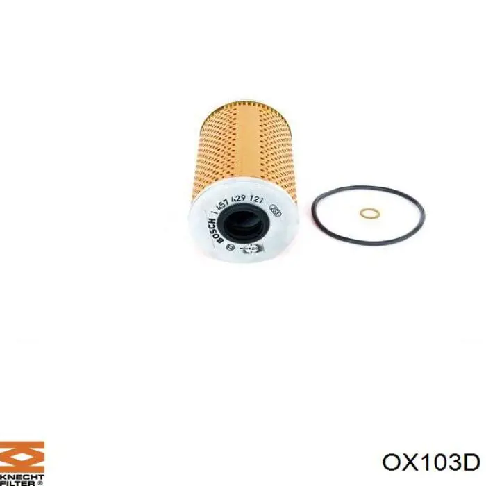 Фільтр масляний OX103D Knecht-Mahle