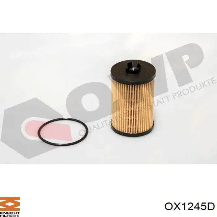 OX1245D Knecht-Mahle фільтр масляний