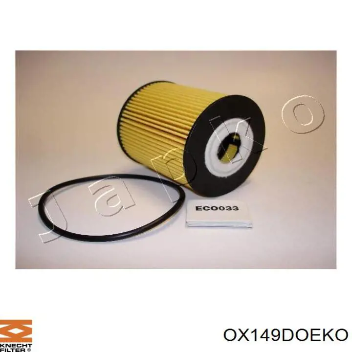 OX149DOEKO Knecht-Mahle фільтр масляний