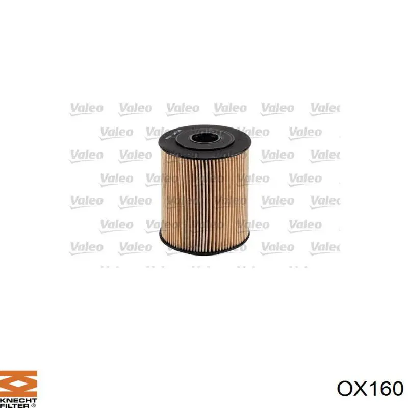 OX160 Knecht-Mahle фільтр масляний