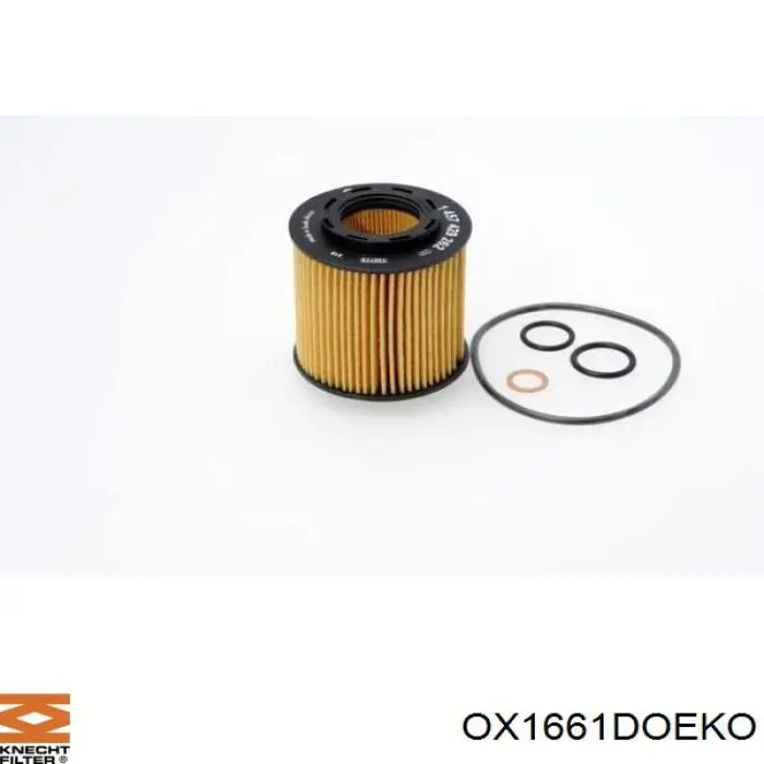 OX1661DOEKO Knecht-Mahle фільтр масляний