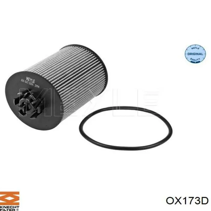 OX173D Knecht-Mahle фільтр масляний