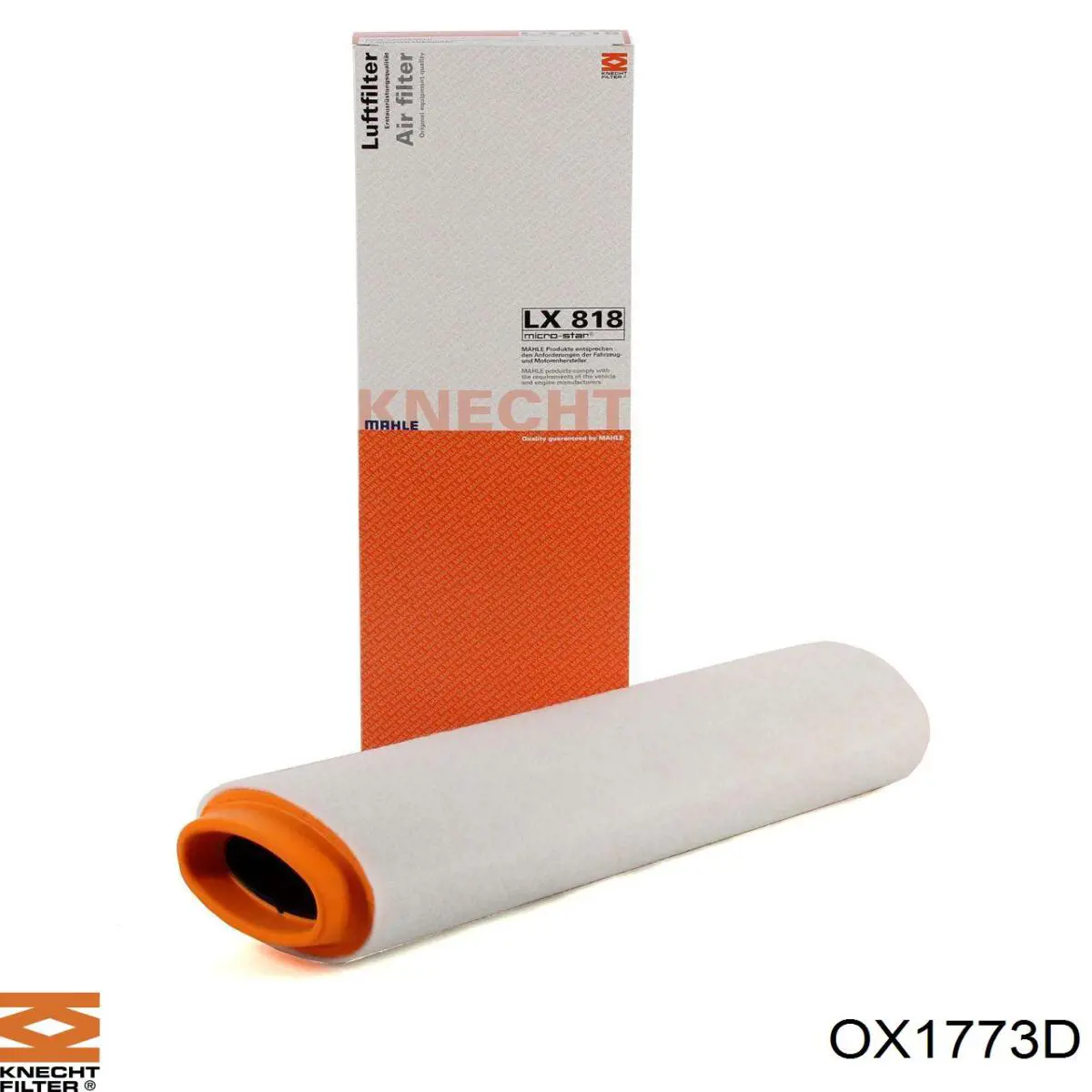 OX1773D Knecht-Mahle фільтр масляний