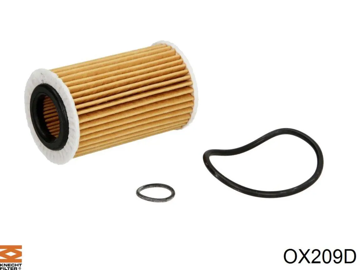 OX209D Knecht-Mahle фільтр масляний