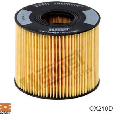 OX210D Knecht-Mahle фільтр масляний