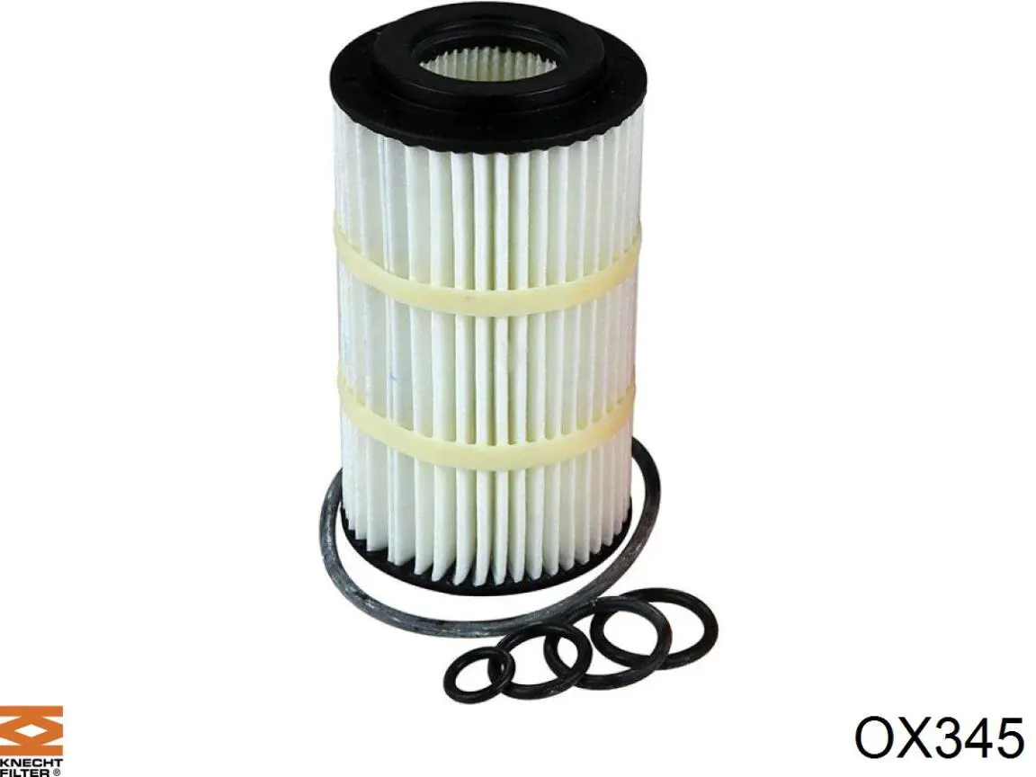 OX345 Knecht-Mahle фільтр масляний
