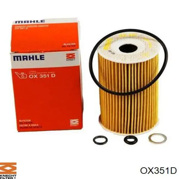 OX351D Knecht-Mahle фільтр масляний