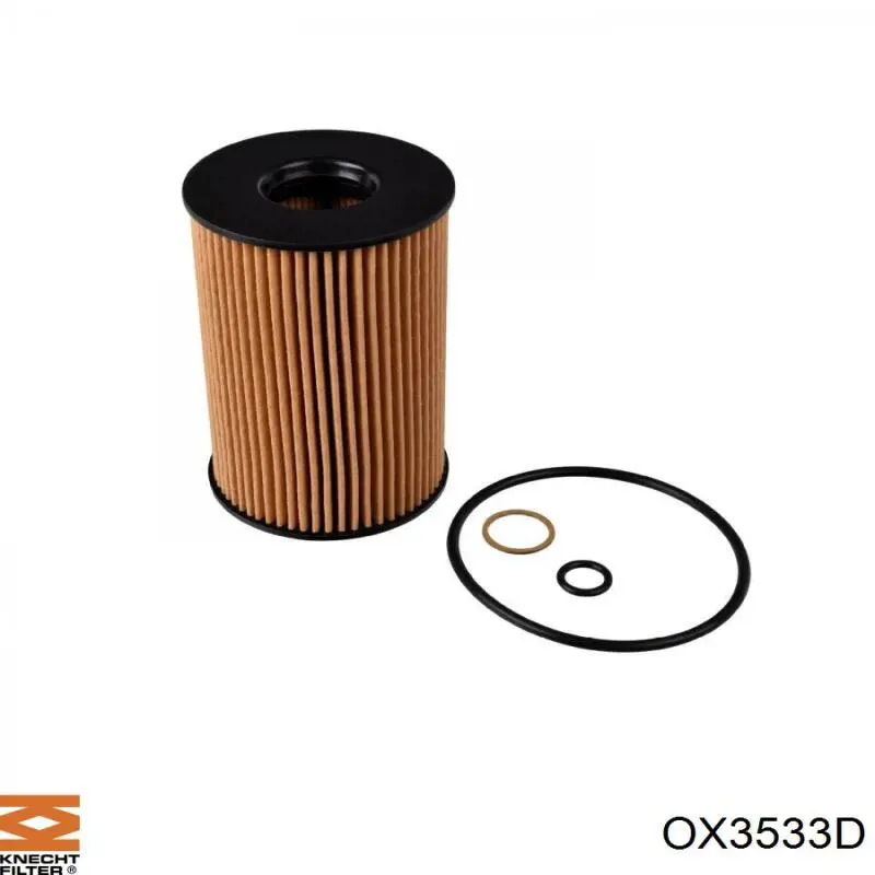 OX3533D Knecht-Mahle фільтр масляний