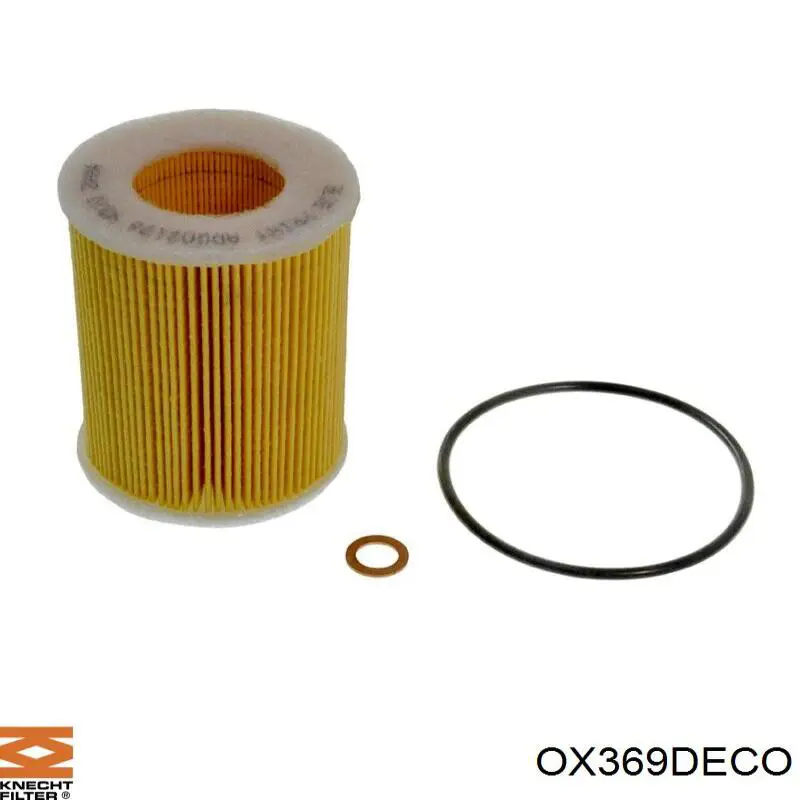 OX369DECO Knecht-Mahle фільтр масляний