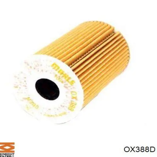 OX388D Knecht-Mahle фільтр масляний