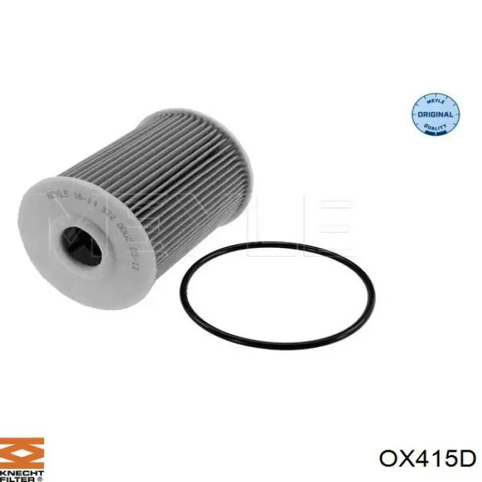 OX415D Knecht-Mahle фільтр масляний