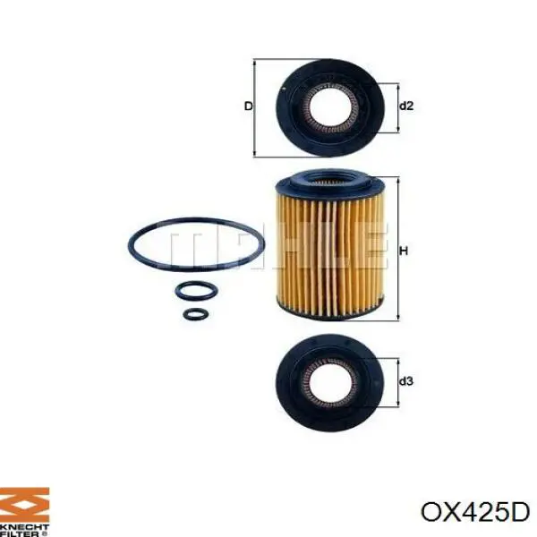 OL013125E Tecneco Фільтр масла