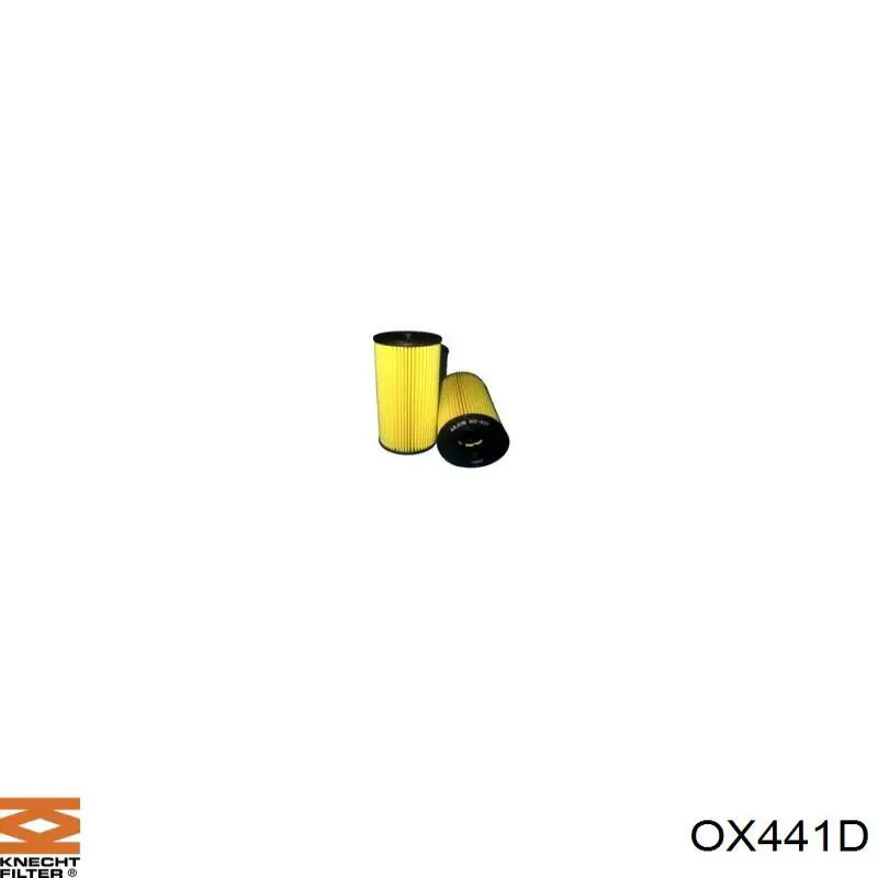 OX441D Knecht-Mahle фільтр масляний