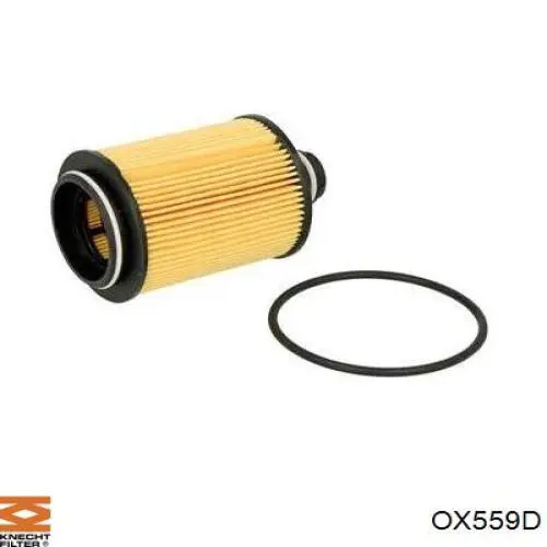 OX559D Knecht-Mahle фільтр масляний
